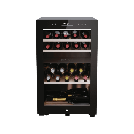 HAIER HWS42GDAU1 Weinklimaschrank (EEK G, Schwarz)