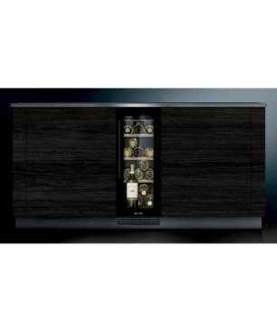 SIEMENS KU20WVHF0 Weinklimaschrank (EEK F, Schwarz)