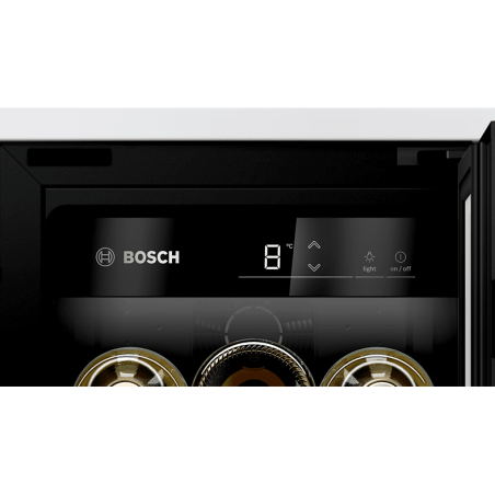 BOSCH KUW20VHF0 Weinklimaschrank (EEK F, Schwarz)