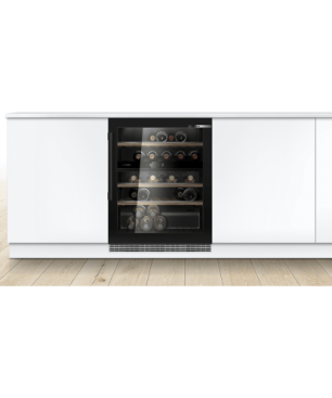 BOSCH KUW21AHG0 Weinklimaschrank (EEK G, Schwarz)