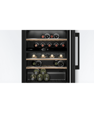 BOSCH KUW21AHG0 Weinklimaschrank (EEK G, Schwarz)