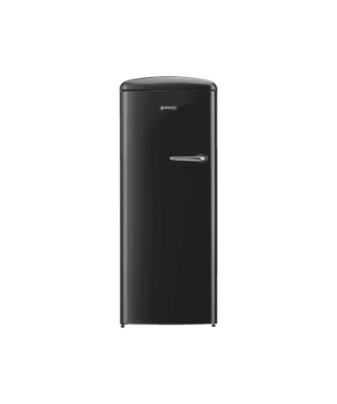 GORENJE ORB153BK-L Retro Collection Kühlschrank (E, 1540 mm hoch, Schwarz)