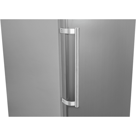 EXQUISIT KS350-V-H-040E inoxlook Kühlschrank (114,00 kWh/Jahr, E, 1730 mm hoch, Edelstahloptik)