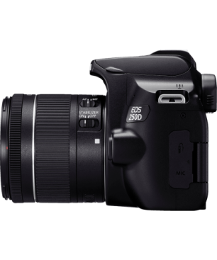 CANON EOS 250D Kit Spiegelreflexkamera, 24,1 Megapixel, 18-55 mm Objektiv (IS, STM, EF-S), Touchscreen Display