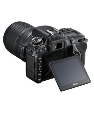 KON D7500 Kit Spiegelreflexkamera, 20,9 Megapixel, 18-140 mm Objektiv (AF-S, DX, ED, VR), Touchscreen Display, WLAN, Schwarz