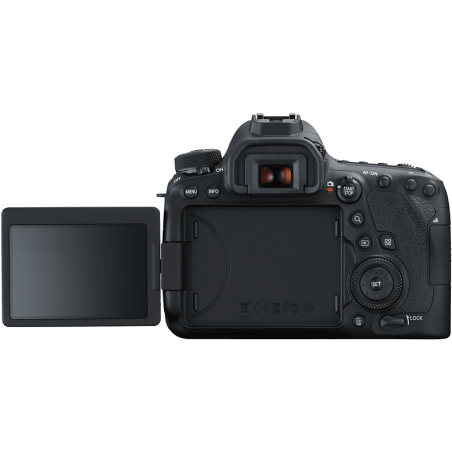 CANON EOS 6D Mark II Body Spiegelreflexkamera, 26,2 Megapixel, Touchscreen Display, WLAN