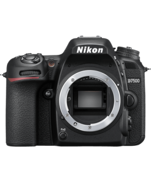 NIKON D7500 Body Spiegelreflexkamera, 20,9 Megapixel, Touchscreen Display, WLAN, Schwarz