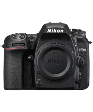 NIKON D7500 Body Spiegelreflexkamera, 20,9 Megapixel, Touchscreen Display, WLAN, Schwarz