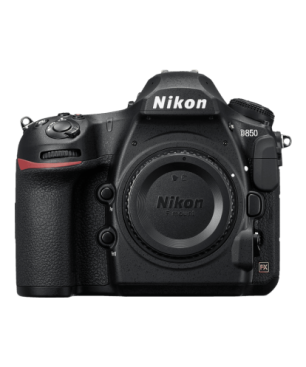 NIKON D850 Body Spiegelreflexkamera, 45,7 Megapixel, Touchscreen Display, WLAN, Schwarz