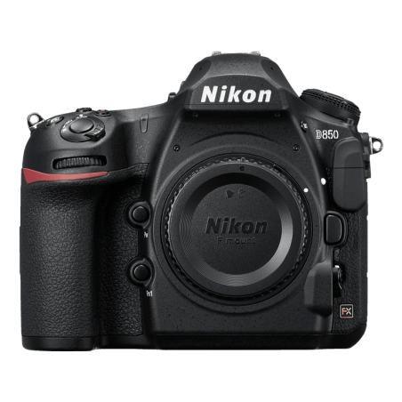 NIKON D850 Body Spiegelreflexkamera, 45,7 Megapixel, Touchscreen Display, WLAN, Schwarz