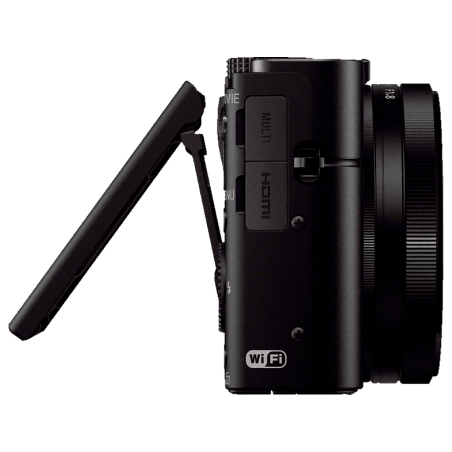 SONY Cyber-shot DSC-RX100 III Zeiss NFC Digitalkamera Schwarz, , 2.