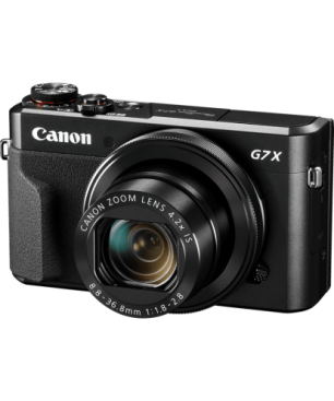 CANON PowerShot G7 X Mark II Digitalkamera Schwarz, , 4.2fach opt. Zoom, Touchscreen-LCD (TFT), WLAN