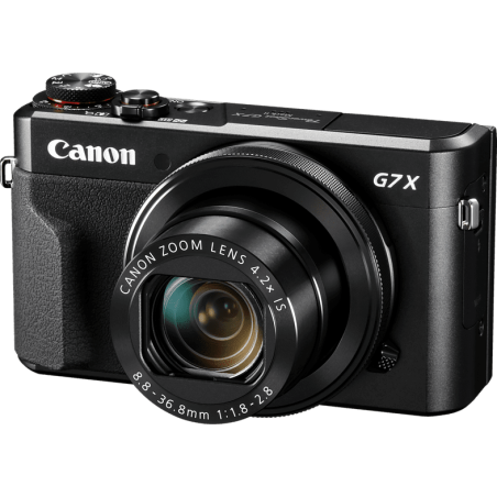 CANON PowerShot G7 X Mark II Digitalkamera Schwarz, , 4.2fach opt. Zoom, Touchscreen-LCD (TFT), WLAN