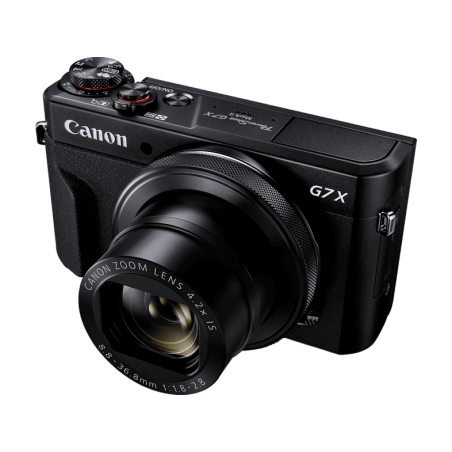 CANON PowerShot G7 X Mark II Digitalkamera Schwarz, , 4.2fach opt. Zoom, Touchscreen-LCD (TFT), WLAN
