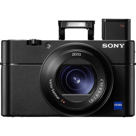 SONY Cyber-shot DSC-RX100 VA Zeiss NFC Digitalkamera Schwarz , 2.9x opt. Zoom, Xtra Fine/TFT-LCD, WLAN