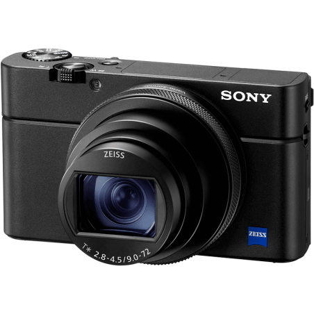 SONY Cyber-shot DSC-RX100 VII Zeiss NFC Digitalkamera Schwarz , 8x opt. Zoom, Xtra Fine/TFT-LCD, WLAN