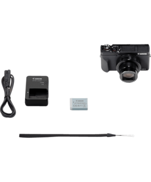 CANON PowerShot G5 X Mark II Digitalkamera Schwarz, , 5fach opt. Zoom, Touchscreen-LCD (TFT), WLAN
