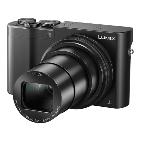 PANASONIC Lumix DMC-TZ101 LEICA Digitalkamera Schwarz , 10x opt. Zoom, LCD-Display