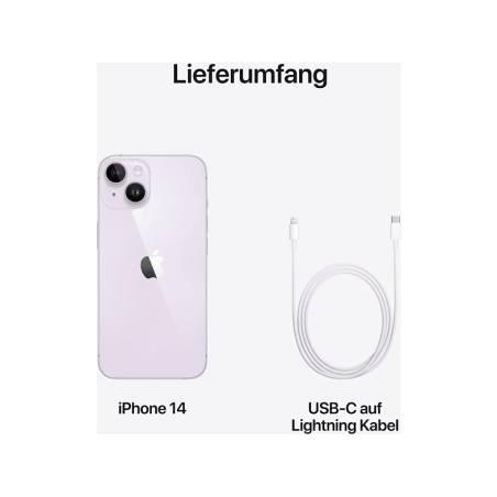 iPhone 14 512 GB Violett Dual SIM