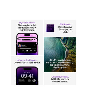 iPhone 14 Pro 512 GB Dunkellila Dual SIM