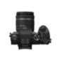 PANASONIC Lumix DMC-G70K + 16 GB Speicherkarte + Tasche Systemkamera mit Objektiv 14-42 mm , 7,62 cm Display Touchscreen, WLAN