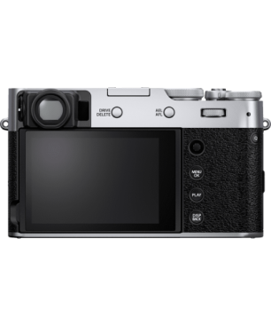 FUJIFILM X100V Kompaktkamera Silber, Festbrennweite opt. Zoom, LC, WLAN