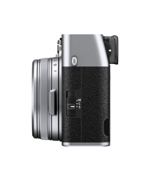FUJIFILM X100V Kompaktkamera Silber, Festbrennweite opt. Zoom, LC, WLAN