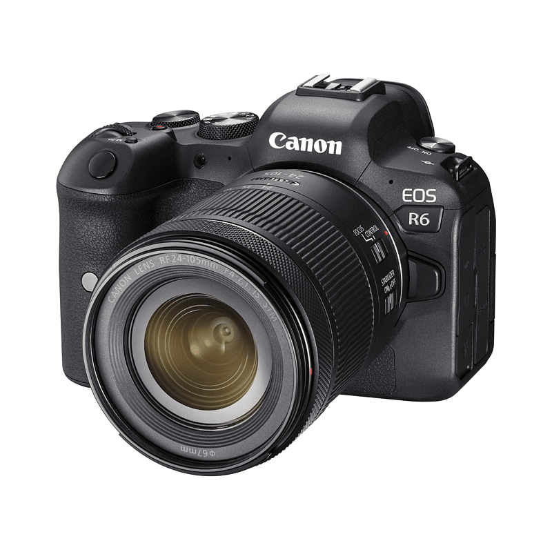 CANON EOS R6 Kit Systemkamera mit Objektiv 24-105 mm , 7,5 cm Display CANON EOS R6 Kit Systemkamera mit Objektiv 24-105 mm , 7,5 cm Display