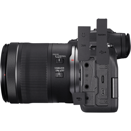 CANON EOS R6 Kit Systemkamera mit Objektiv 24-105 mm , 7,5 cm Display