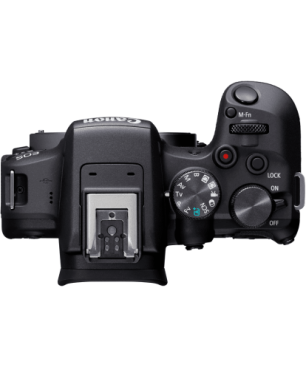 CANON EOS R10 BODY + Mount Adapter EF-EOS R Systemkamera , 7,5 cm Display Touchscreen, WLAN