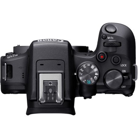 CANON EOS R10 BODY + Mount Adapter EF-EOS R Systemkamera , 7,5 cm Display Touchscreen, WLAN