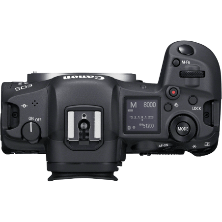 CANON EOS R5 Body Systemkamera , 8,01 cm Display Touchscreen, WLAN