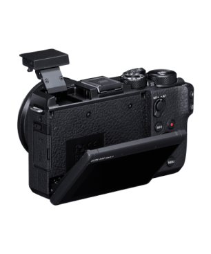 CANON EOS M6 Mark II Body Systemkamera mit Objektiv 15-45 mm , 7,5 cm Display Touchscreen, WLAN