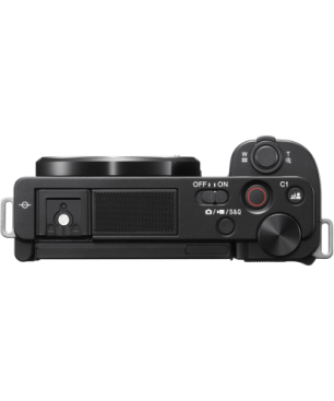SONY Alpha ZV-E10 Body Vlogging Kamera Systemkamera , 7,5 cm Display Touchscreen, WLAN