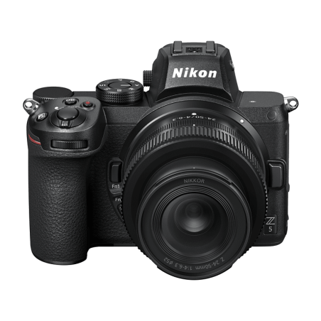 NIKON Z5 Kit Systemkamera mit Objektiv 24-50 mm , 8 cm Display Touchscreen, WLAN