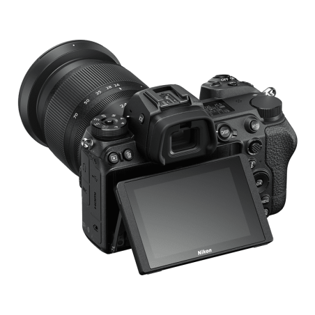 NIKON Z 6II Kit Systemkamera mit Objektiv 24-70 mm , 8 cm Display Touchscreen, WLAN