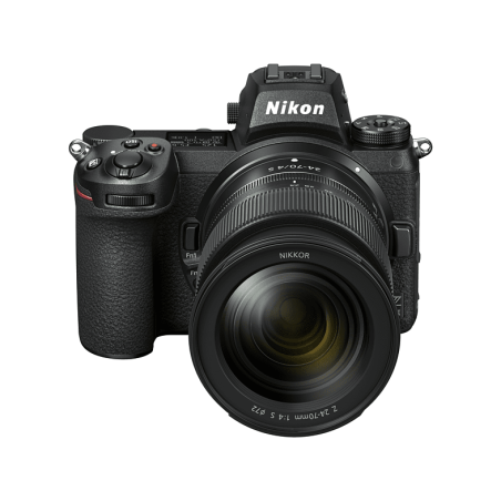 NIKON Z 6II Kit Systemkamera mit Objektiv 24-70 mm , 8 cm Display Touchscreen, WLAN