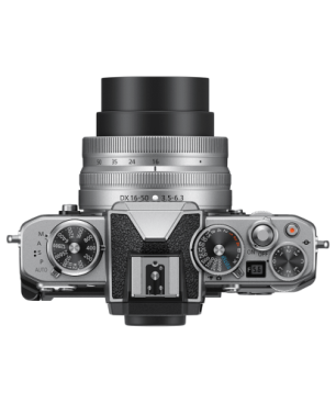 NIKON Z fc Kit Systemkamera mit Objektiv 16-50 mm , 7,5 cm Display Touchscreen, WLAN