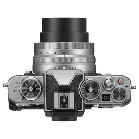 NIKON Z fc Kit Systemkamera mit Objektiv 16-50 mm , 7,5 cm Display Touchscreen, WLAN