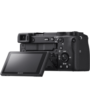 SONY Alpha 6600 Kit (ILCE-6600M) Systemkamera mit Objektiv 18-135 mm , 7,6 cm Display Touchscreen, WLAN
