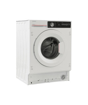 SHARP ES-NIB814BWB-DE Einbau-Waschmaschine (8 kg, 1330 U/Min., B)