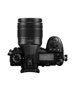 PANASONIC Lumix DC-G9MEG-K Systemkamera mit Objektiv 12-60 mm , 7,5 cm Display, WLAN