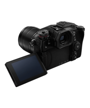 PANASONIC Lumix DC-G9MEG-K Systemkamera mit Objektiv 12-60 mm , 7,5 cm Display, WLAN