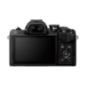 OLYMPUS OM-D E-M10 Mark IV Pancake Kit, 14-42mm F3.5-5.6, kompakte Selfie Systemkamera , 7,6 cm Display Touchscreen Schwarz
