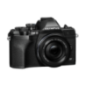 OLYMPUS OM-D E-M10 Mark IV Pancake Kit, 14-42mm F3.5-5.6, kompakte Selfie Systemkamera , 7,6 cm Display Touchscreen Schwarz