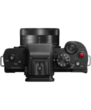 PANASONIC DC-G110KEG-K Kit Systemkamera mit Objektiv 12-32 mm , 7,5 cm Display Touchscreen