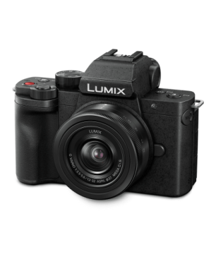 PANASONIC DC-G110KEG-K Kit Systemkamera mit Objektiv 12-32 mm , 7,5 cm Display Touchscreen