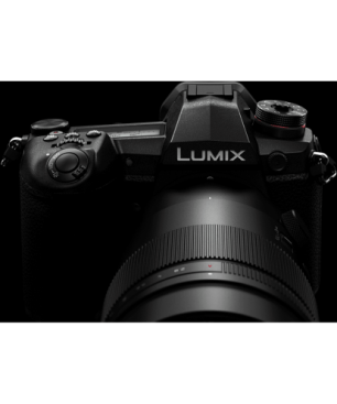 PANASONIC Lumix DC-G9EG-K Systemkamera , 7,5 cm Display, WLAN