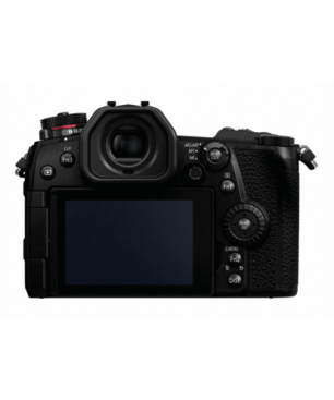 PANASONIC DC-G91EG-K Lumix G Body Systemkamera , 7,5 cm Display Touchscreen, WLAN