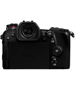 PANASONIC DC-G91EG-K Lumix G Body Systemkamera , 7,5 cm Display Touchscreen, WLAN